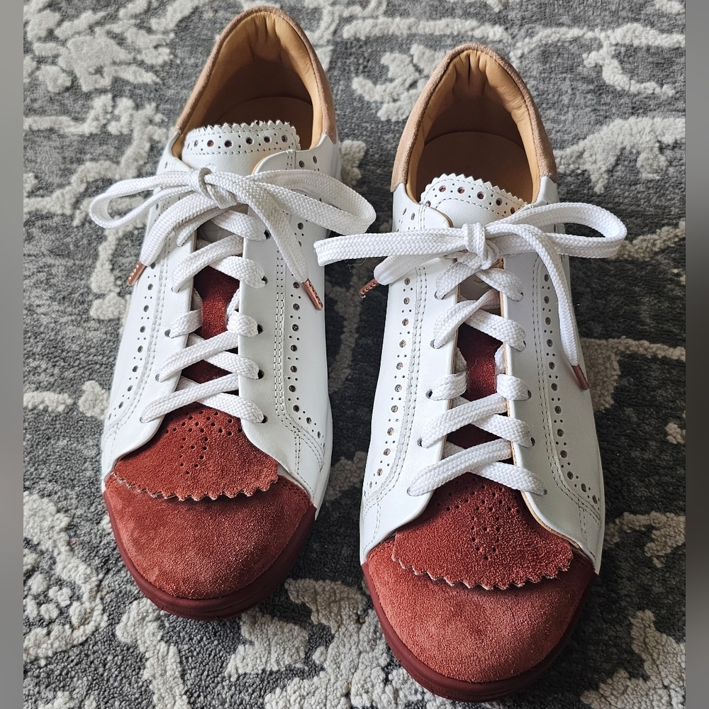 The Office of Angela Scott "Elliot" Leather Kiltie Sneaker